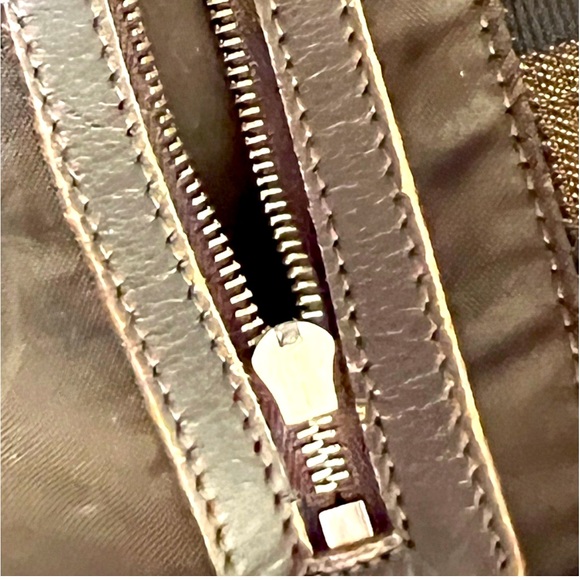 AUTHENTIC VINTAGE FENDI ZUCCA MAMA BAGUETTE - Picture 9 of 14
